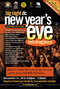 Big Night DC New Years Eve Washington DC