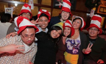 Stupid Hat Party at Caribbean Breeze in Ballston, Arlington, Virginia